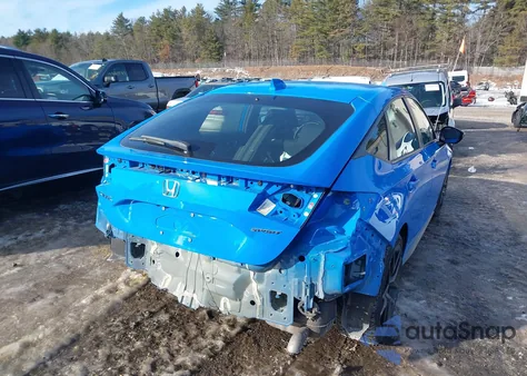 2025 Honda Civic Sedan Sport from USA, damaged, VIN 19XFL2H87SE020151